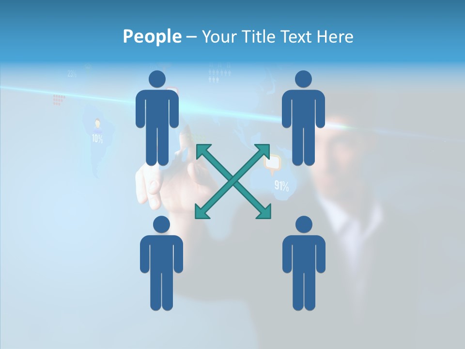 Global Fun Glowing PowerPoint Template