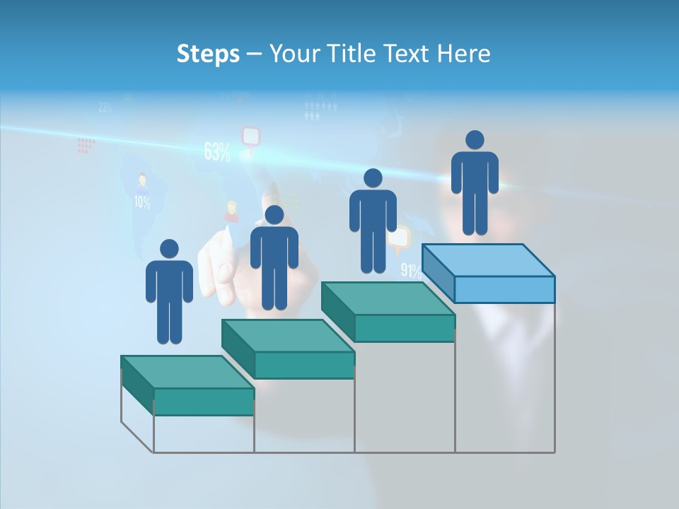 Global Fun Glowing PowerPoint Template