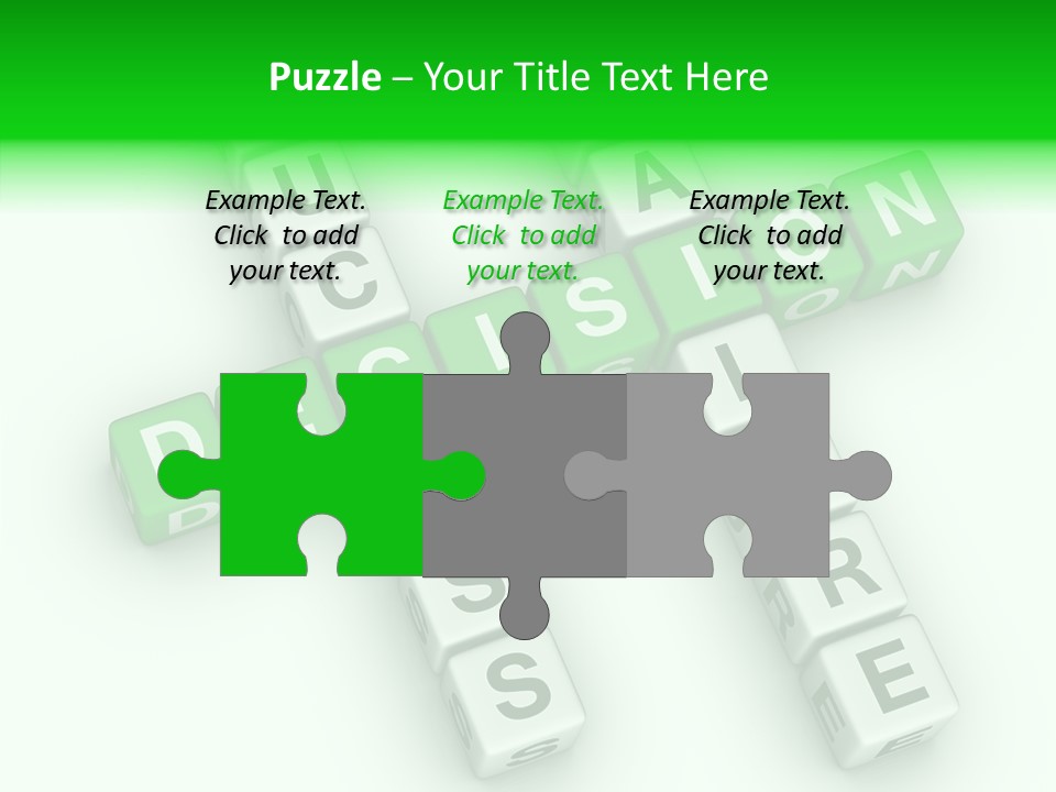 Symbol Isolated Success PowerPoint Template