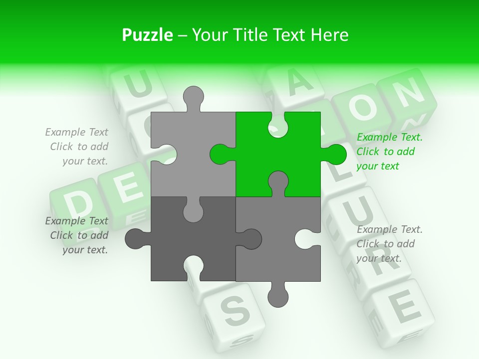 Symbol Isolated Success PowerPoint Template