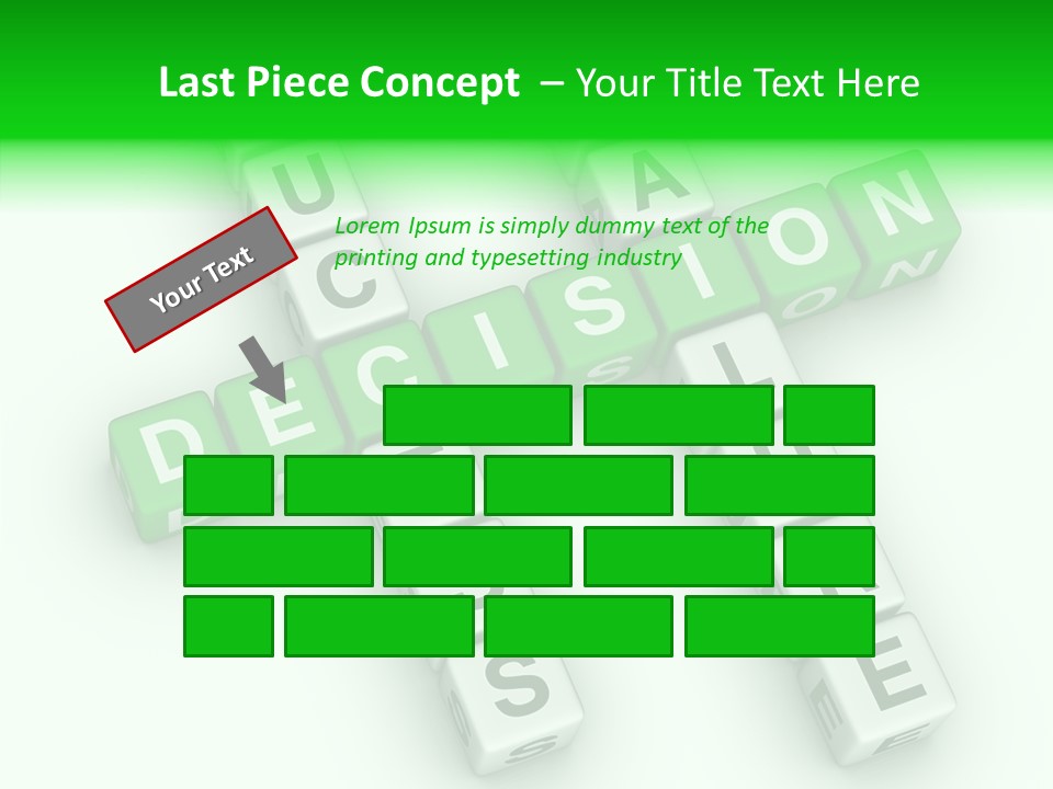 Symbol Isolated Success PowerPoint Template