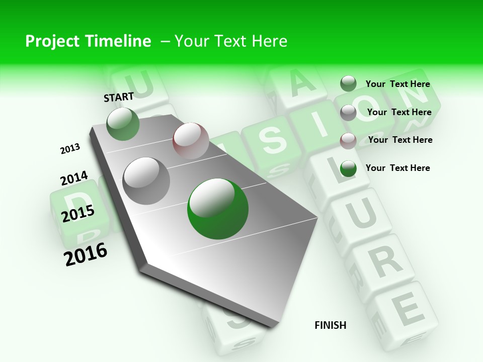 Symbol Isolated Success PowerPoint Template