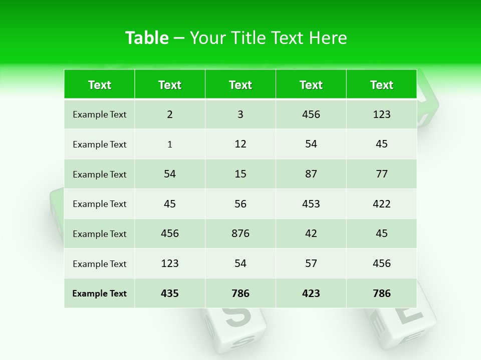 Symbol Isolated Success PowerPoint Template