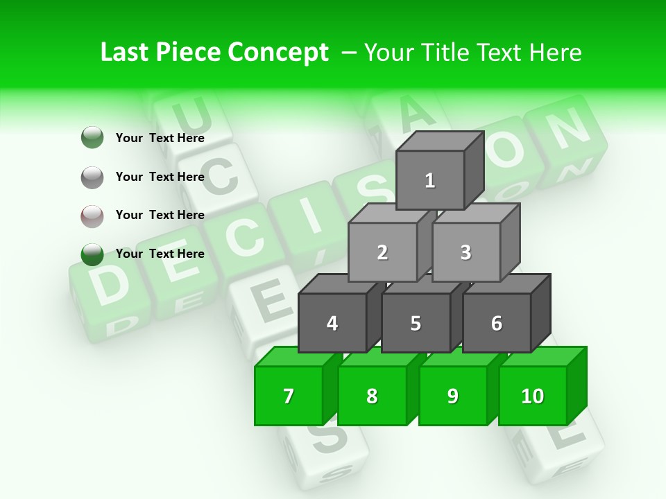 Symbol Isolated Success PowerPoint Template