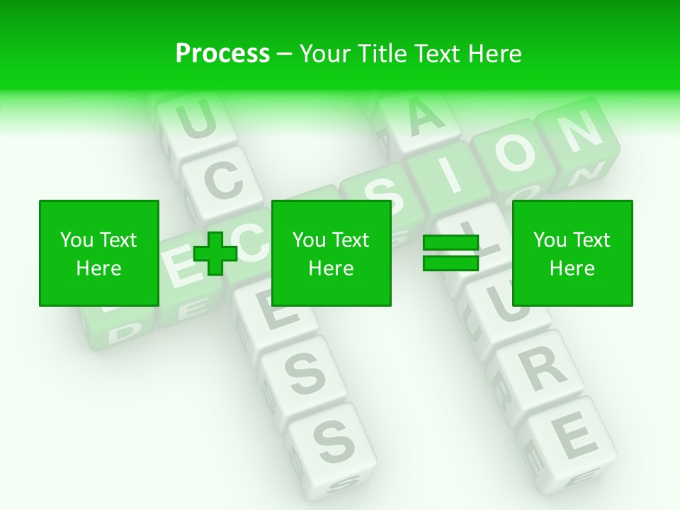 Symbol Isolated Success PowerPoint Template
