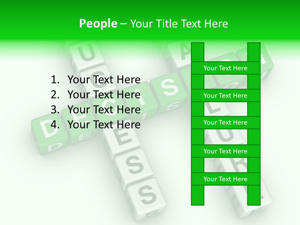 Symbol Isolated Success PowerPoint Template