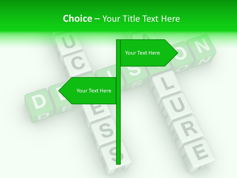 Symbol Isolated Success PowerPoint Template