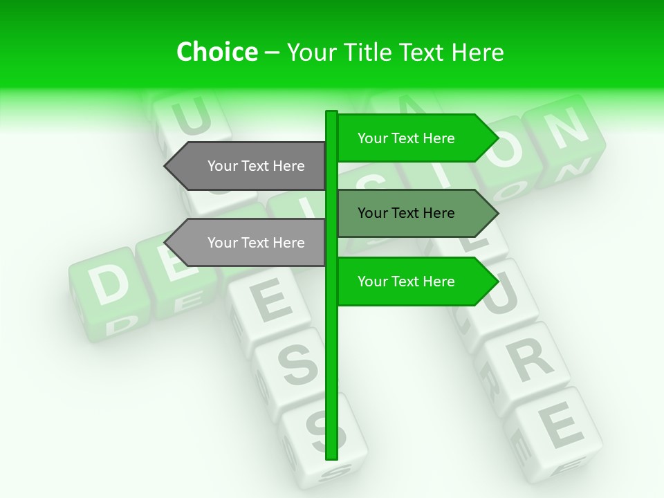 Symbol Isolated Success PowerPoint Template