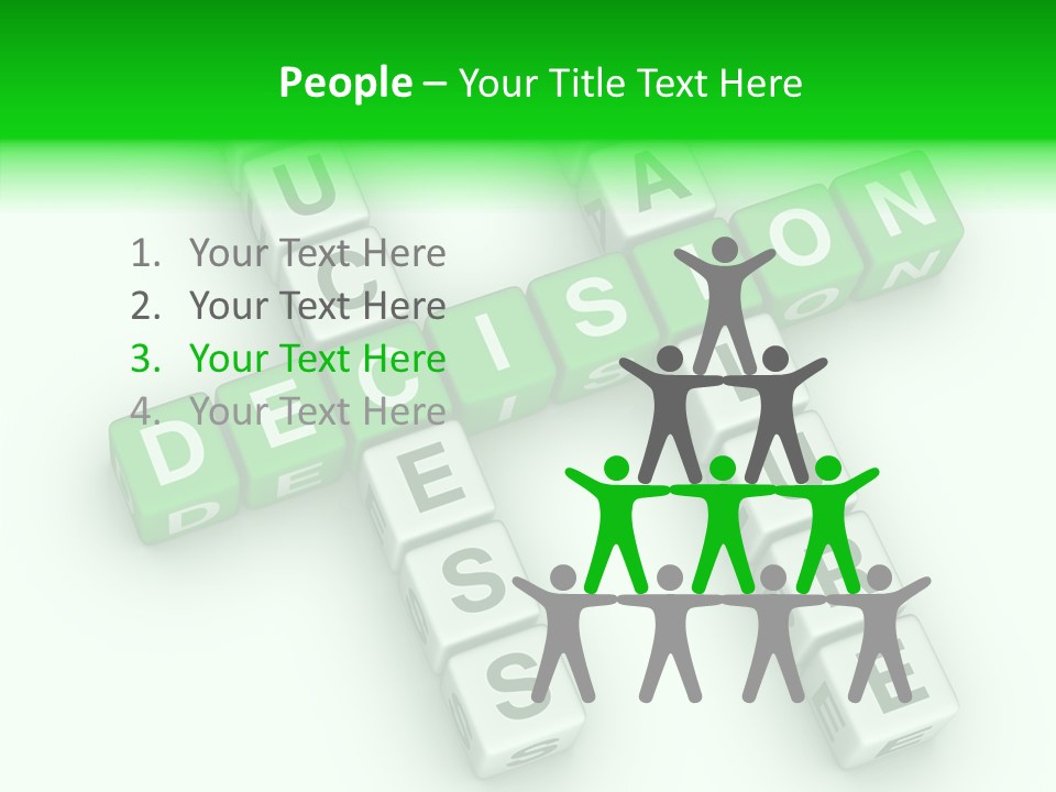 Symbol Isolated Success PowerPoint Template