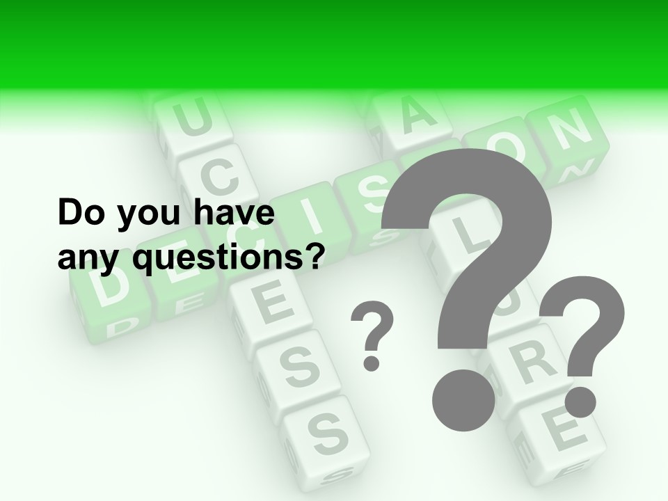 Symbol Isolated Success PowerPoint Template