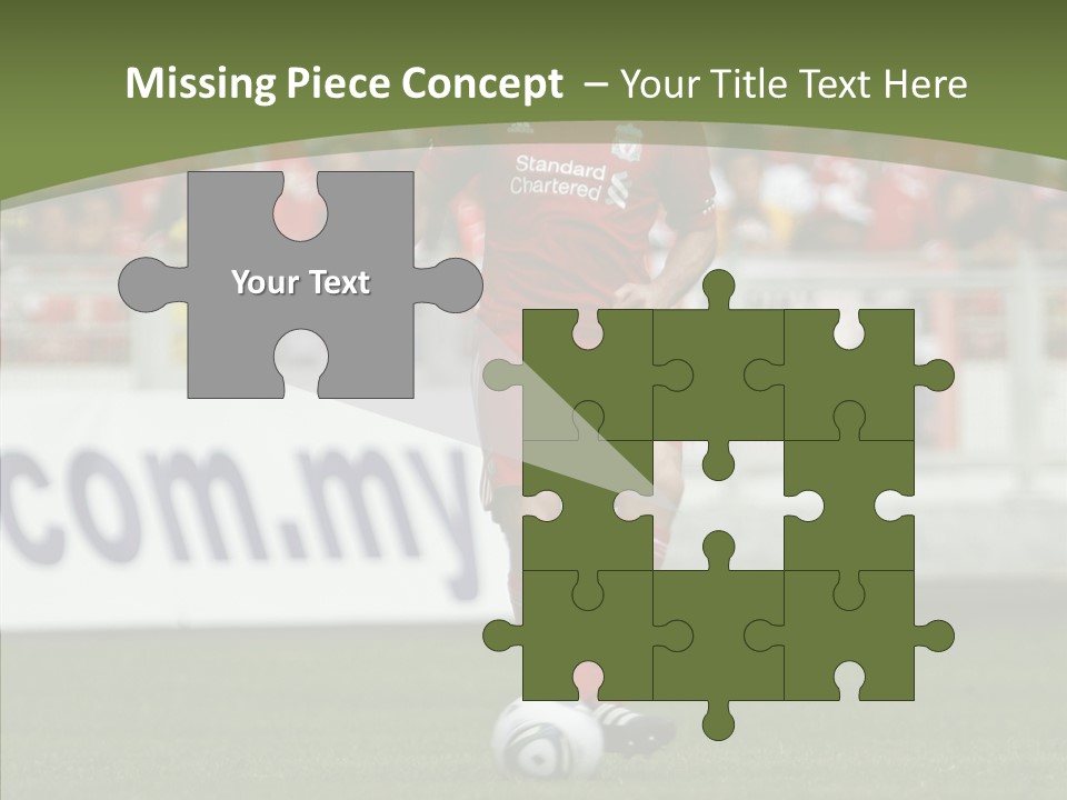 British Asian Soccer PowerPoint Template
