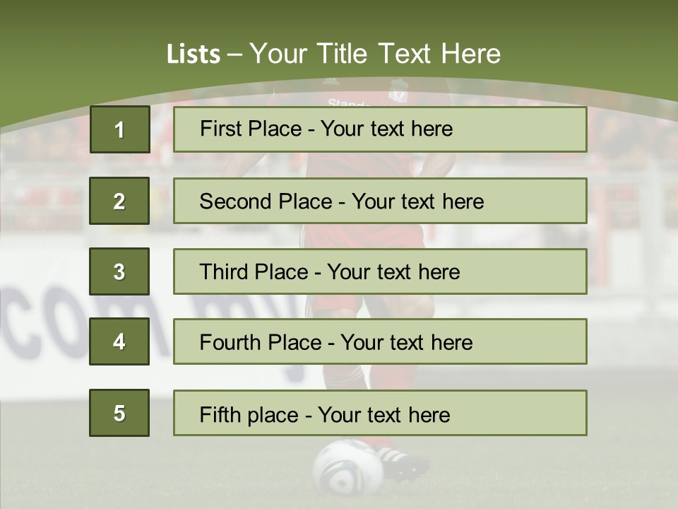 British Asian Soccer PowerPoint Template