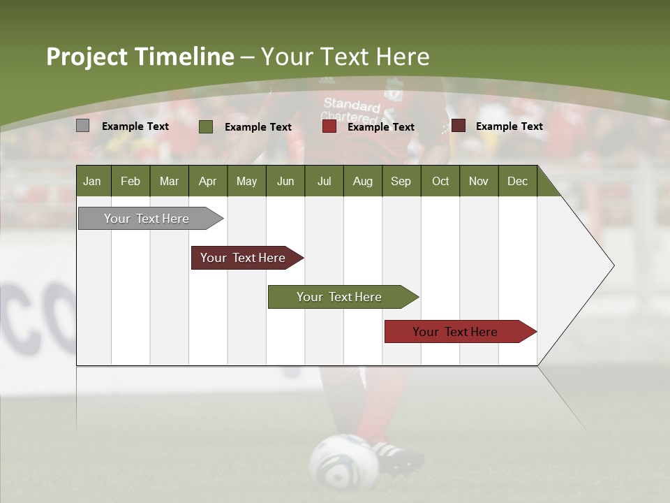 British Asian Soccer PowerPoint Template