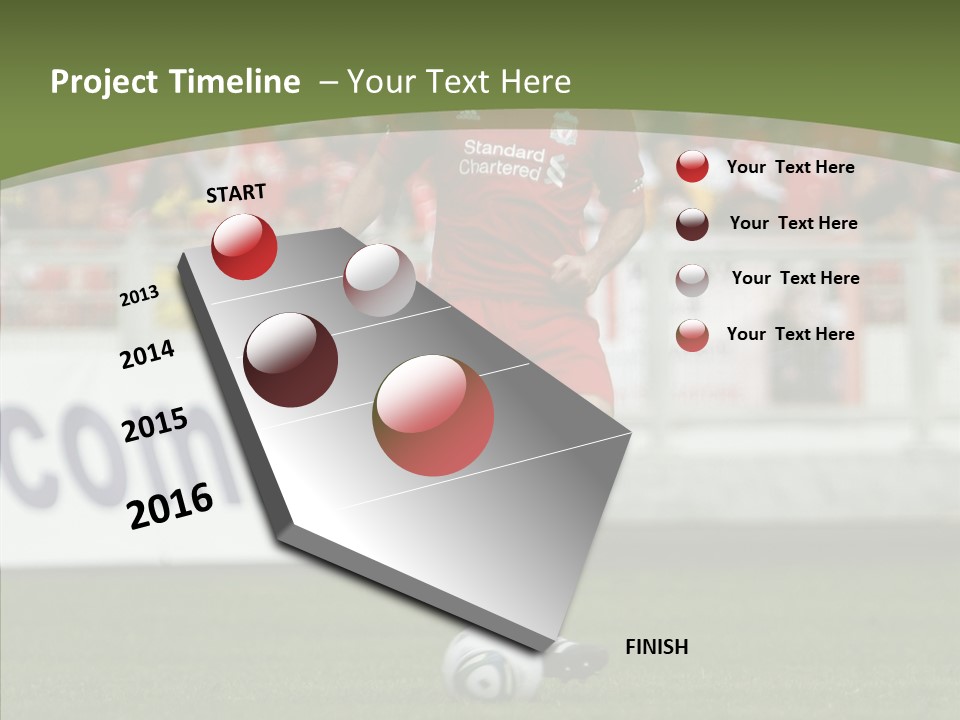 British Asian Soccer PowerPoint Template