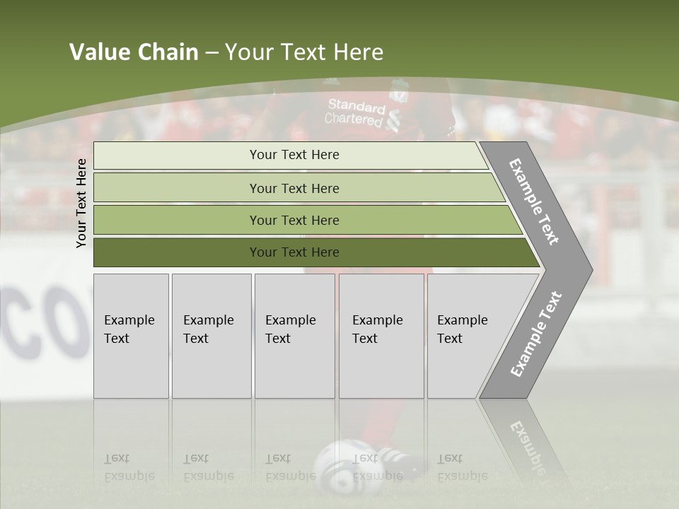 British Asian Soccer PowerPoint Template