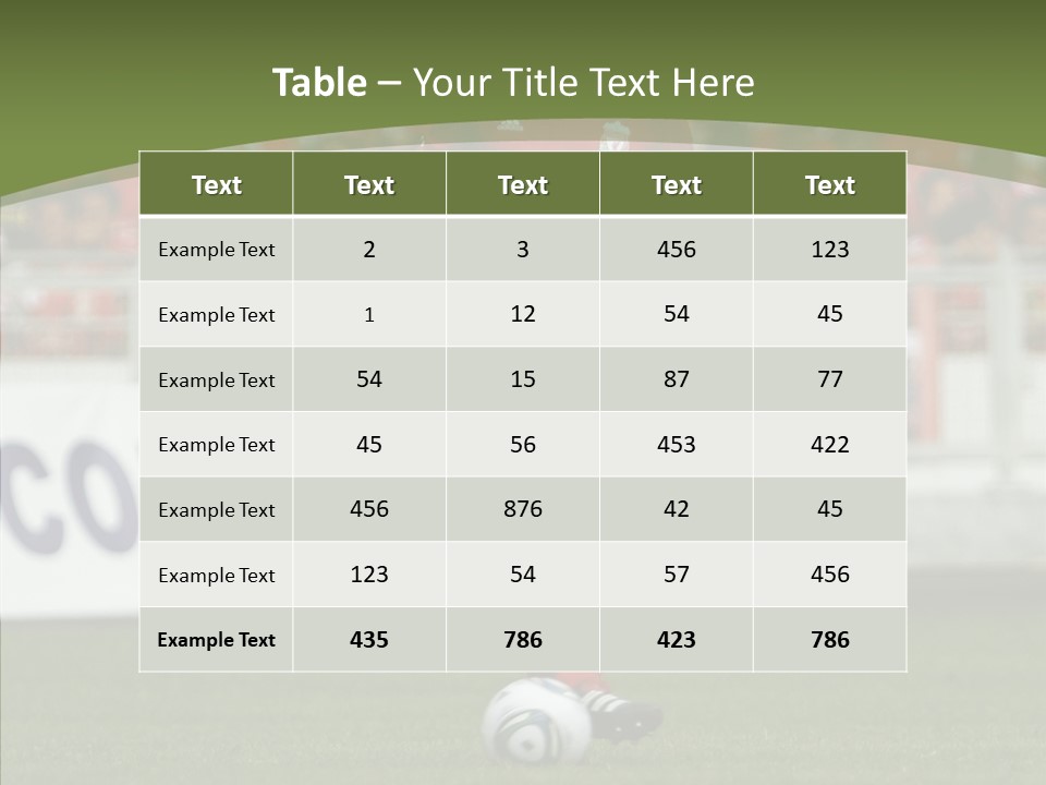British Asian Soccer PowerPoint Template
