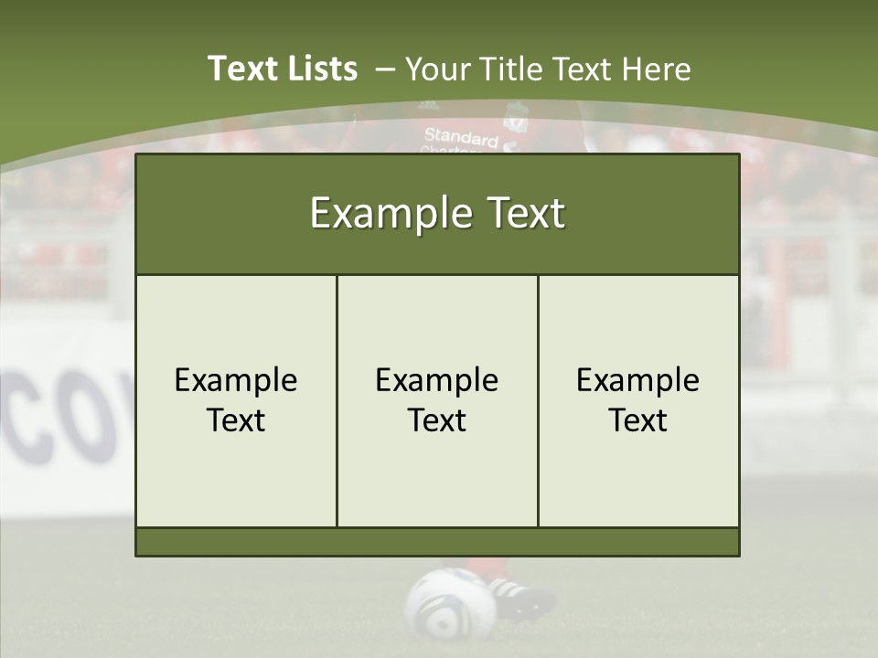 British Asian Soccer PowerPoint Template
