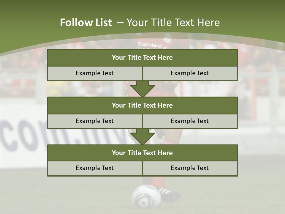 British Asian Soccer PowerPoint Template