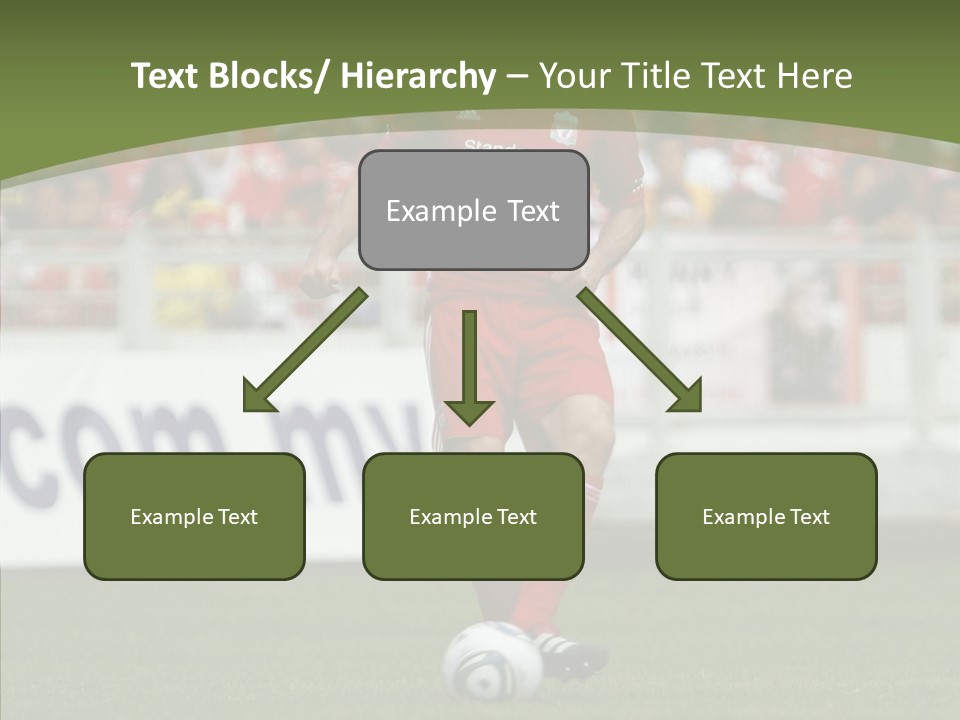 British Asian Soccer PowerPoint Template