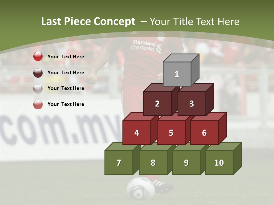 British Asian Soccer PowerPoint Template