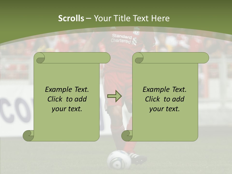 British Asian Soccer PowerPoint Template