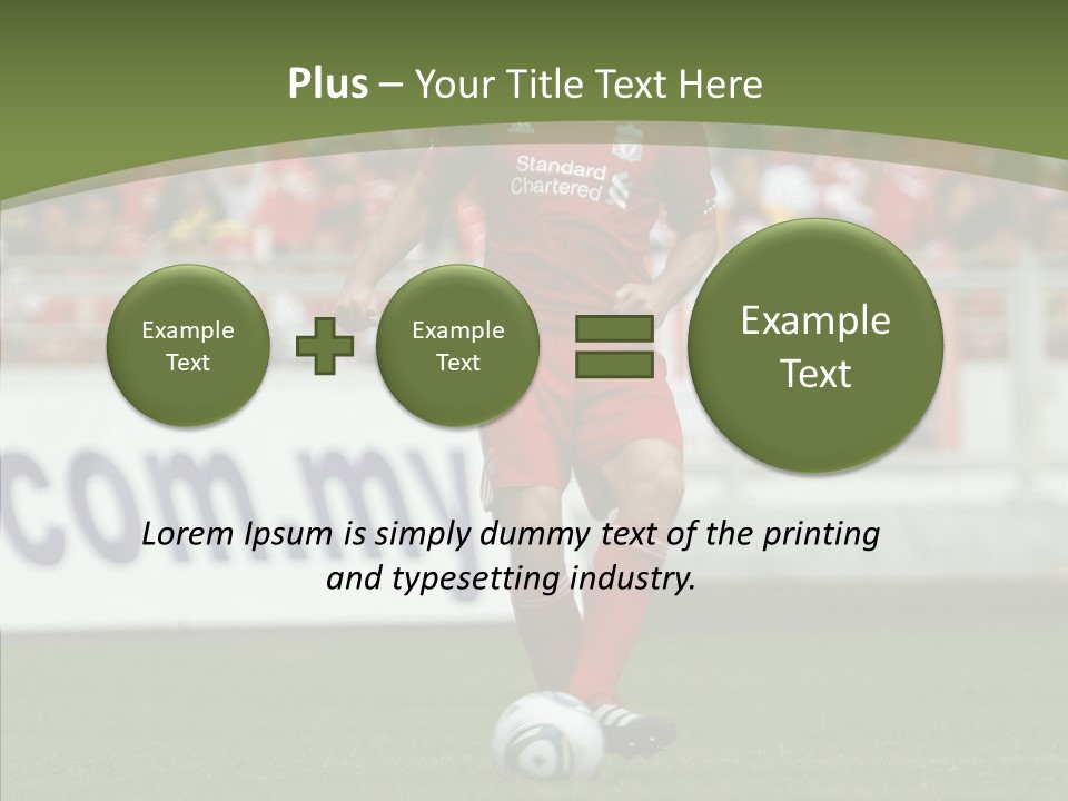 British Asian Soccer PowerPoint Template