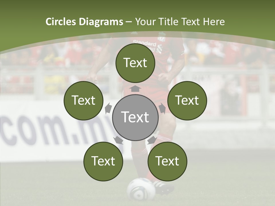 British Asian Soccer PowerPoint Template