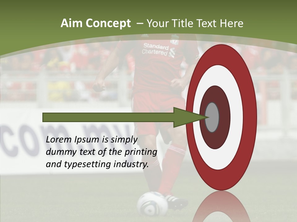 British Asian Soccer PowerPoint Template