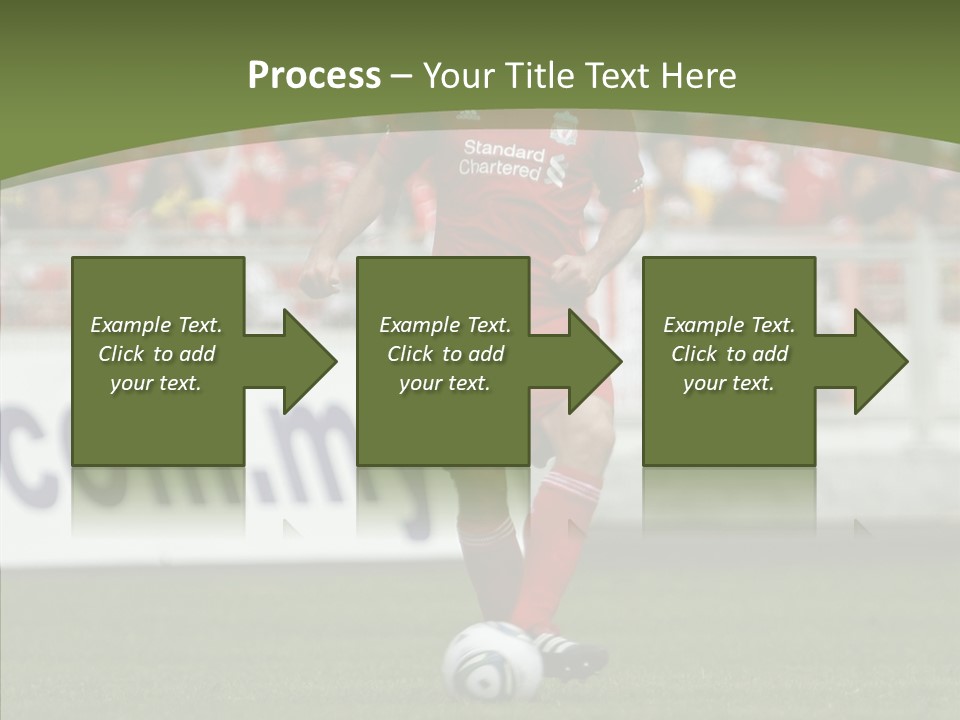 British Asian Soccer PowerPoint Template