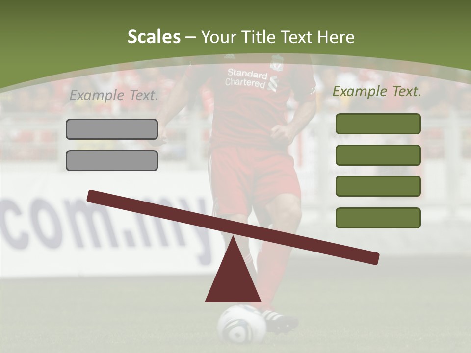 British Asian Soccer PowerPoint Template