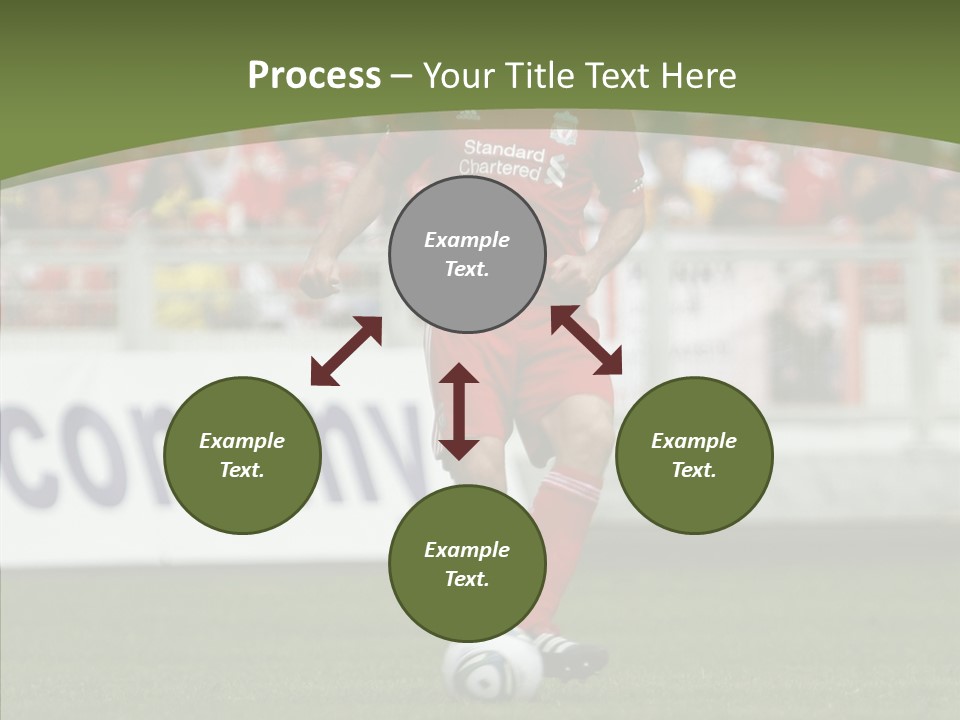 British Asian Soccer PowerPoint Template