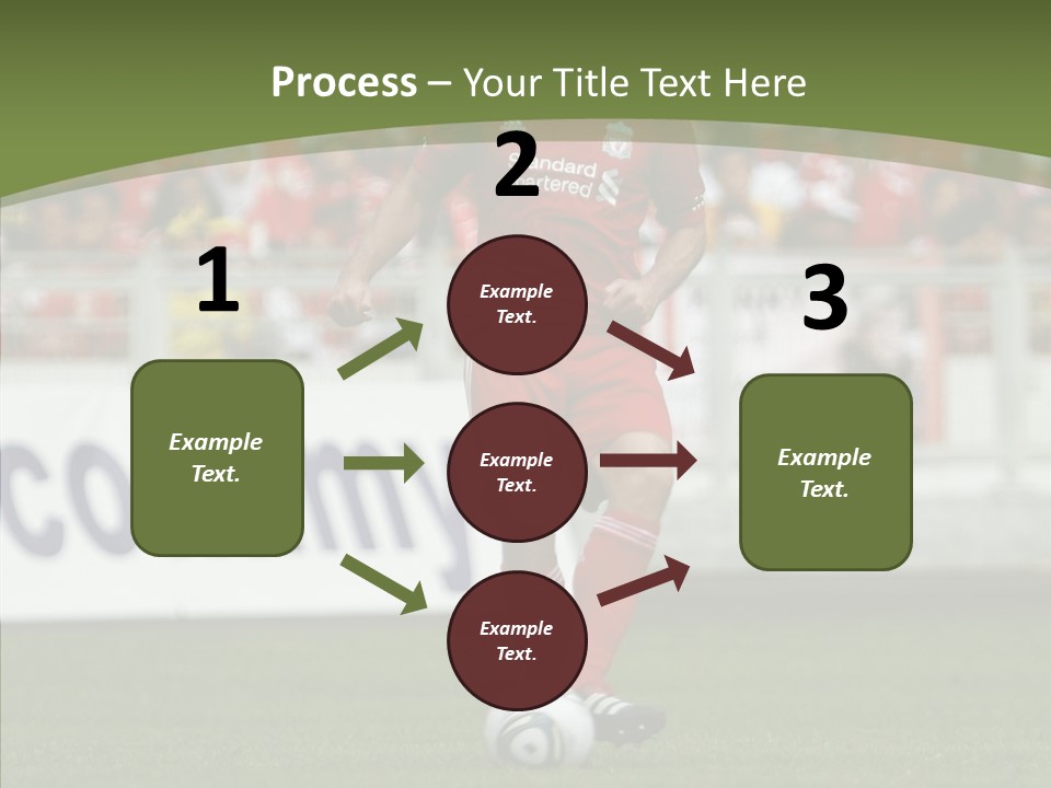 British Asian Soccer PowerPoint Template
