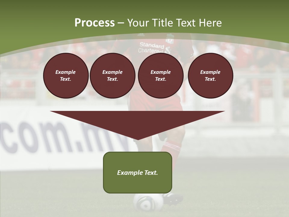 British Asian Soccer PowerPoint Template