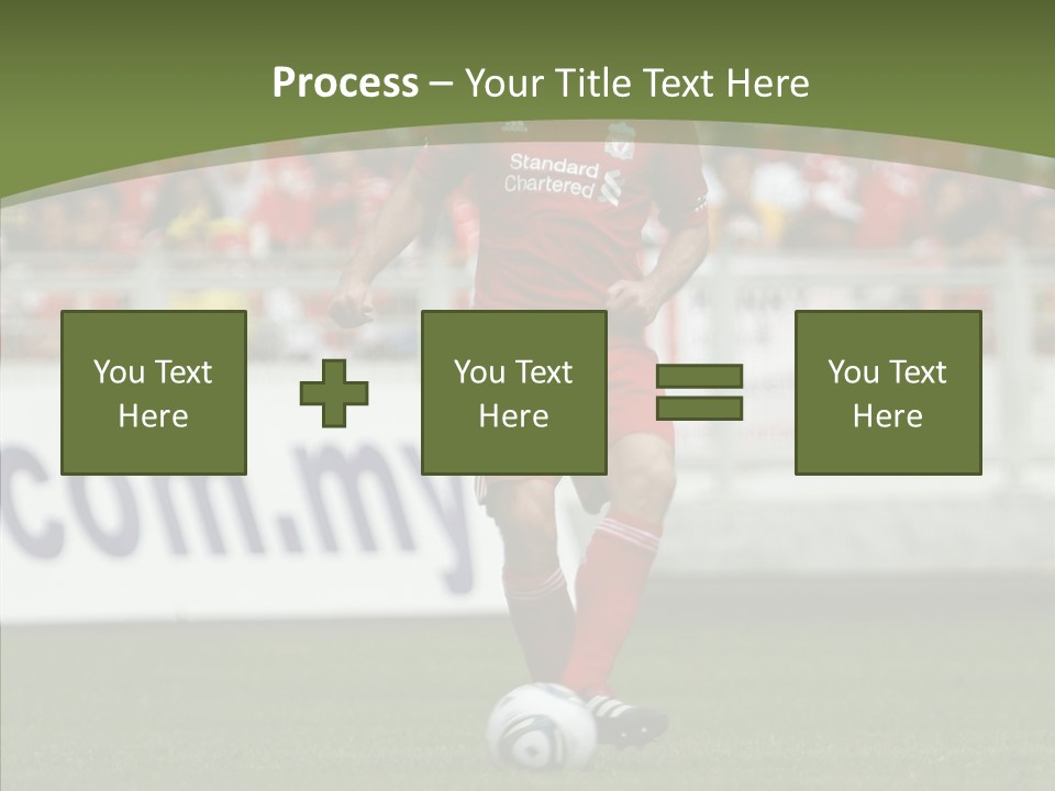 British Asian Soccer PowerPoint Template