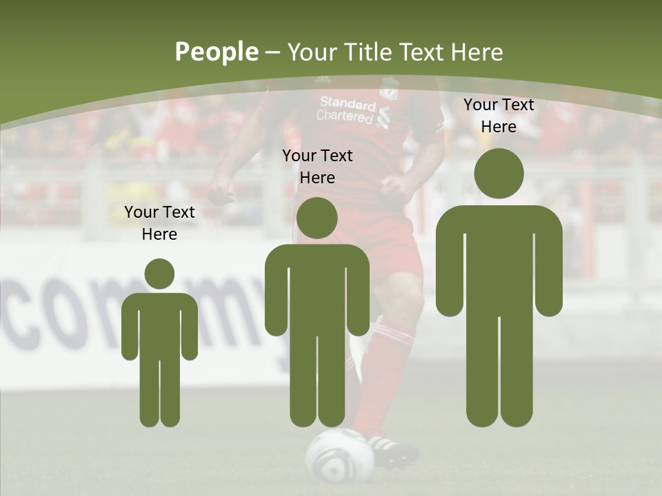 British Asian Soccer PowerPoint Template