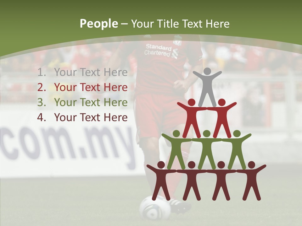British Asian Soccer PowerPoint Template