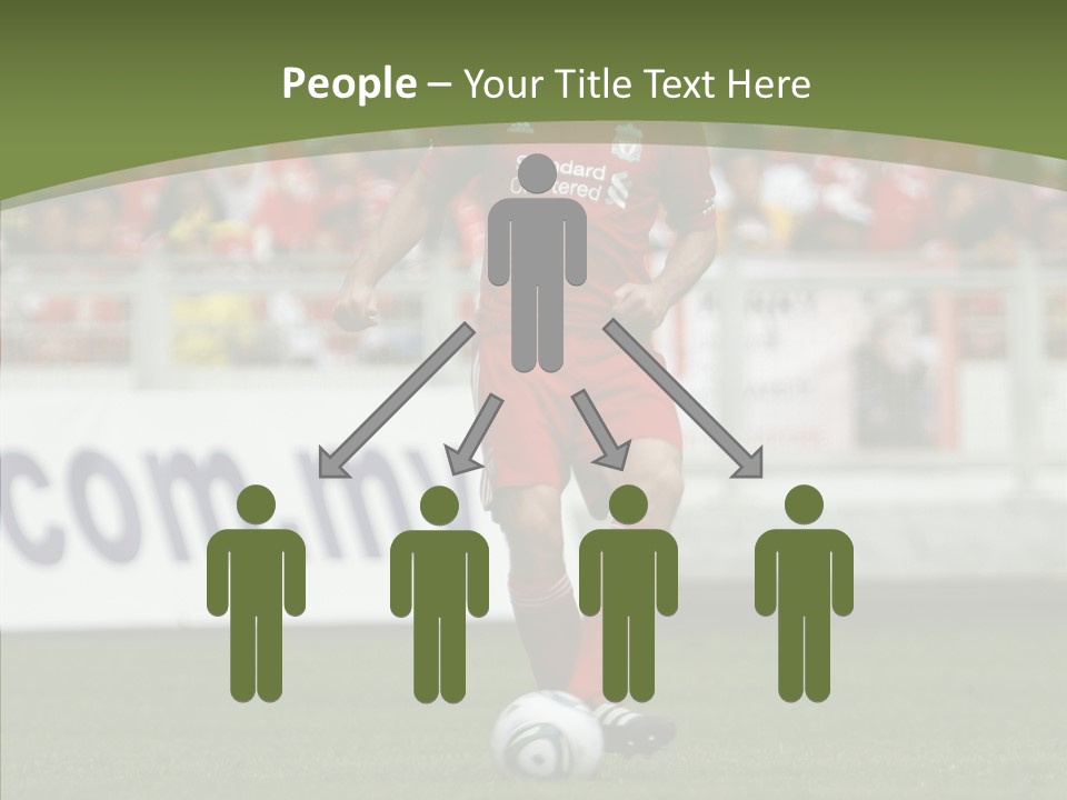 British Asian Soccer PowerPoint Template