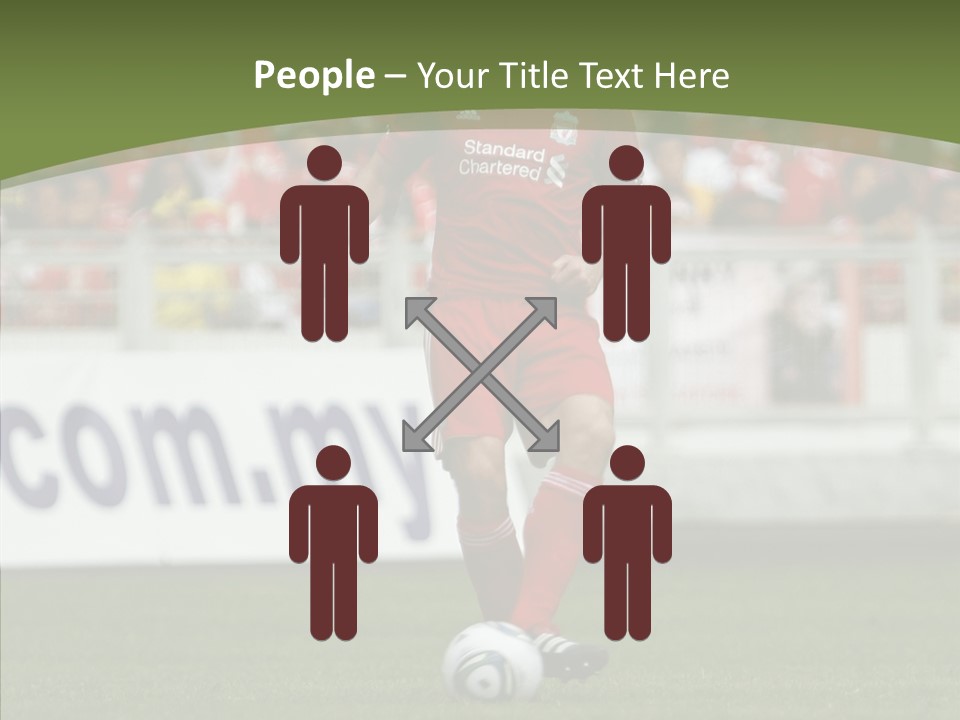 British Asian Soccer PowerPoint Template