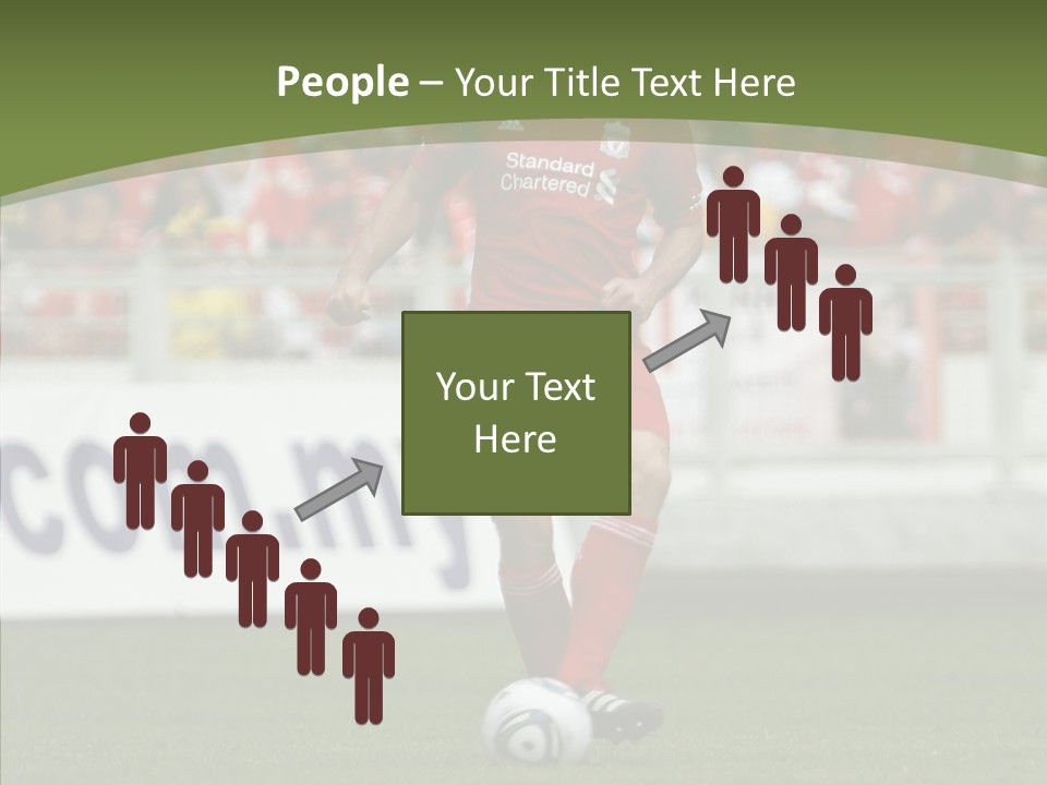 British Asian Soccer PowerPoint Template