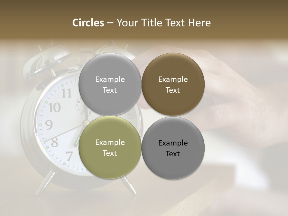 Men Bedroom Relaxation PowerPoint Template