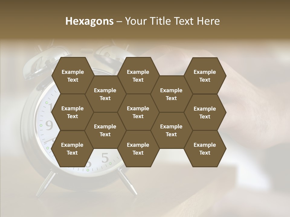 Men Bedroom Relaxation PowerPoint Template