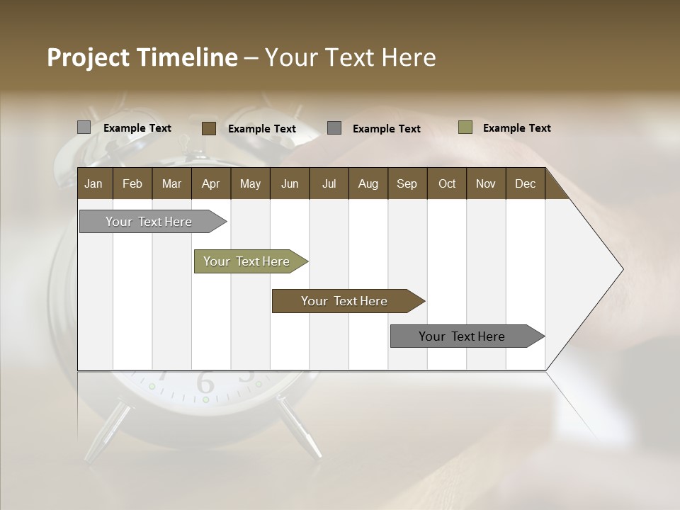 Men Bedroom Relaxation PowerPoint Template