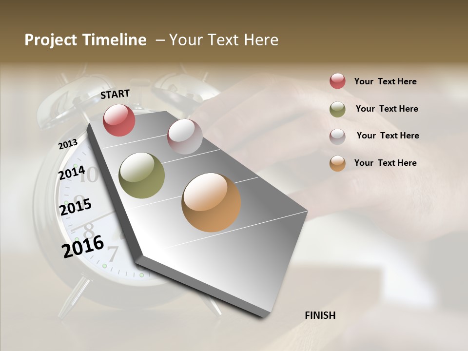 Men Bedroom Relaxation PowerPoint Template