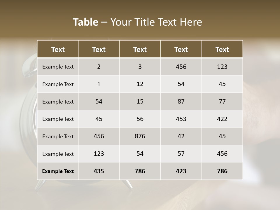 Men Bedroom Relaxation PowerPoint Template