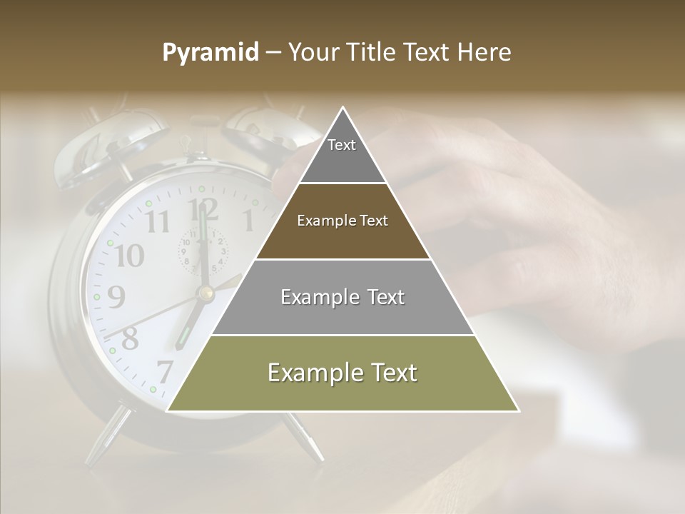 Men Bedroom Relaxation PowerPoint Template