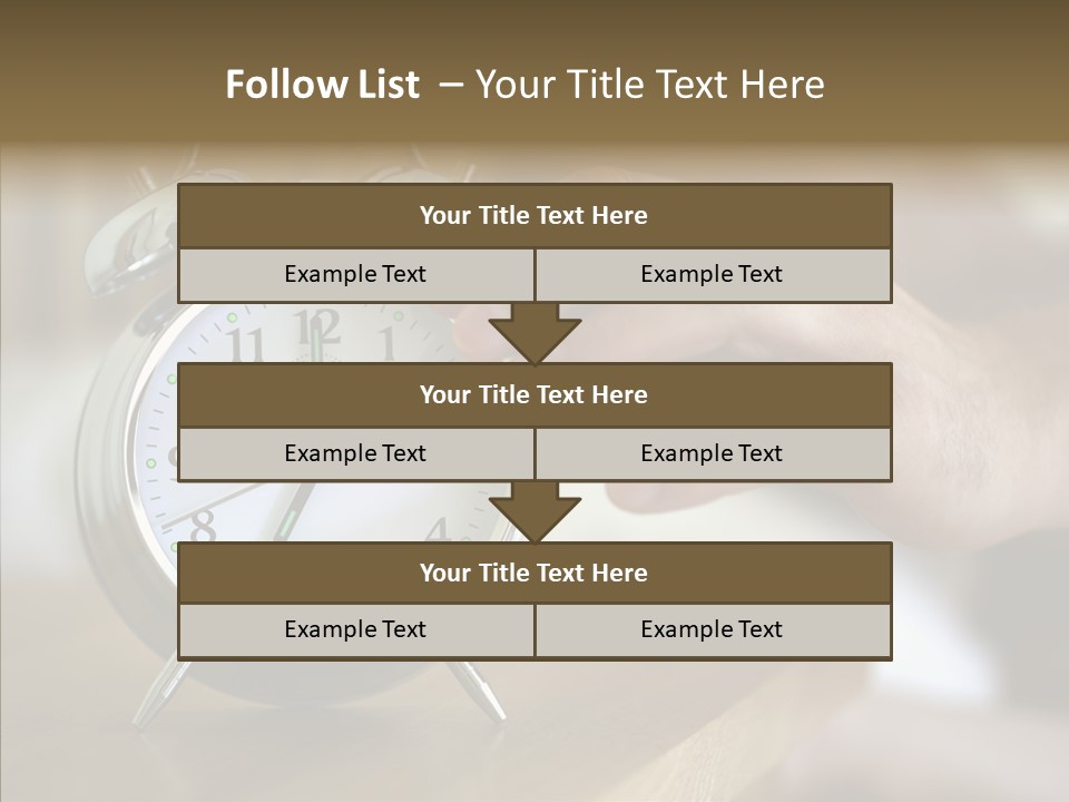 Men Bedroom Relaxation PowerPoint Template