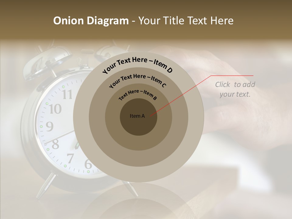 Men Bedroom Relaxation PowerPoint Template