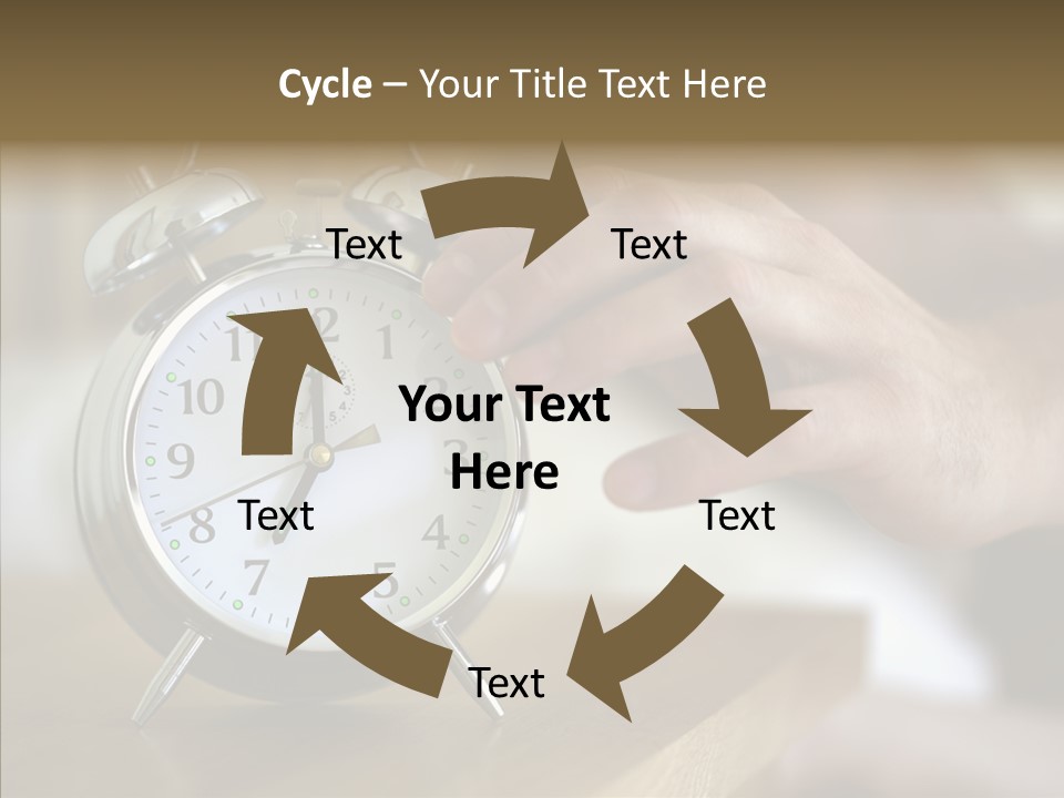 Men Bedroom Relaxation PowerPoint Template