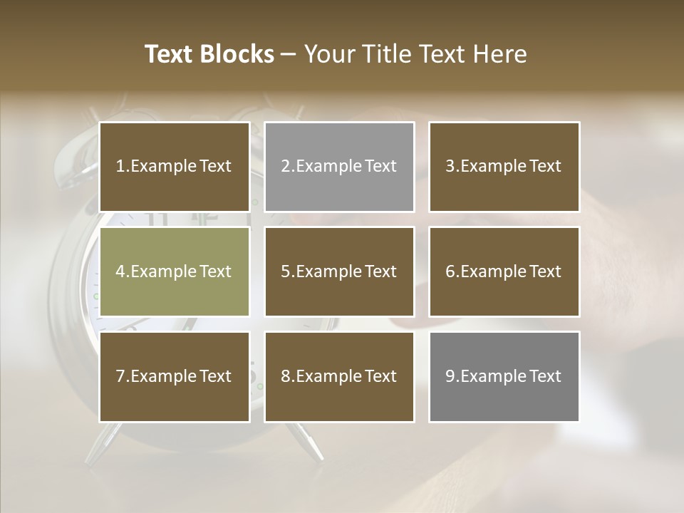 Men Bedroom Relaxation PowerPoint Template