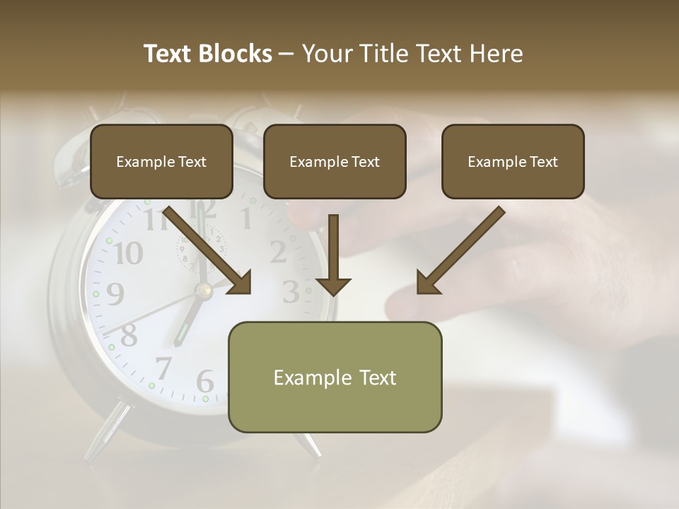 Men Bedroom Relaxation PowerPoint Template